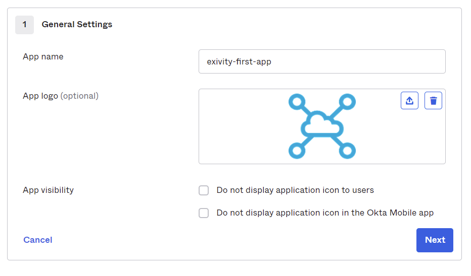 Customizing the Okta app